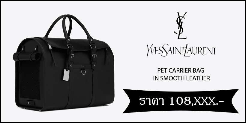 Saint Laurent Pet Carrier Bag
