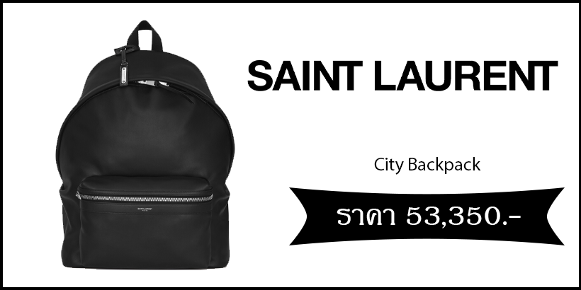 Saint Laurent City Backpack