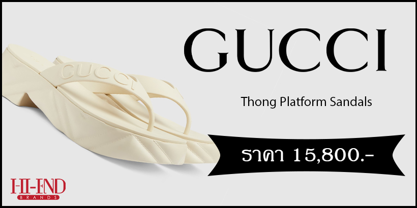 Gucci Thong Platform Sandals
